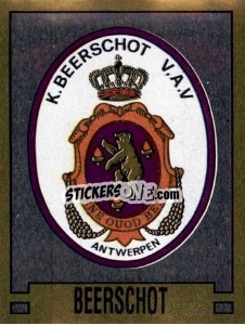 Sticker Armoiries Embleem - Football Belgium 1987-1988 n. 39 - Panini