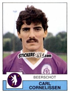 Sticker Carl Cornelissen - Football Belgium 1987-1988 - Panini
