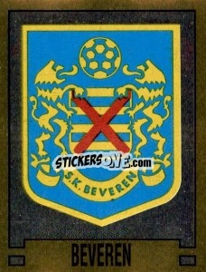 Cromo Armoiries Embleem - Football Belgium 1987-1988 - Panini