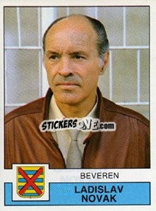 Sticker Ladislav Novak - Football Belgium 1987-1988 n. 60 - Panini