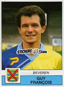Sticker Guy François - Football Belgium 1987-1988 n. 70 - Panini
