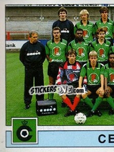 Sticker Equipe/Elftal