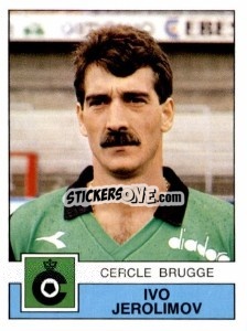 Figurina Ivo Jerolimov - Football Belgium 1987-1988 - Panini