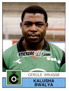 Sticker Kalusha Bwalya - Football Belgium 1987-1988 n. 88 - Panini