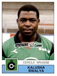 Sticker Kalusha Bwalya - Football Belgium 1987-1988 - Panini