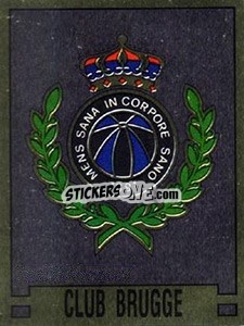 Sticker Armoiries Embleem - Football Belgium 1987-1988 n. 93 - Panini