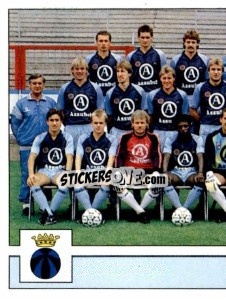 Sticker Equipe/Elftal