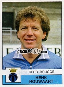 Sticker Henk Houwaart - Football Belgium 1987-1988 n. 96 - Panini
