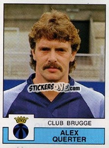 Figurina Alex Querter - Football Belgium 1987-1988 - Panini