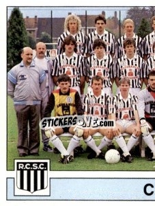 Figurina Equipe/Elftal - Football Belgium 1987-1988 n. 112 - Panini