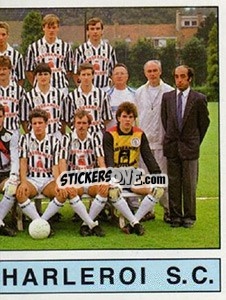 Sticker Equipe/Elftal - Football Belgium 1987-1988 - Panini