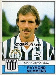 Sticker Raymond Mommens - Football Belgium 1987-1988 n. 122 - Panini