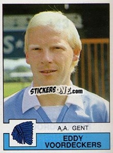 Figurina Eddy Voordeckers - Football Belgium 1987-1988 n. 143 - Panini
