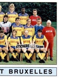 Sticker Equipe/Elftal