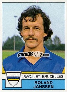Sticker Roland Janssen - Football Belgium 1987-1988 - Panini