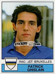 Sticker Patrick Ghislain - Football Belgium 1987-1988 - Panini