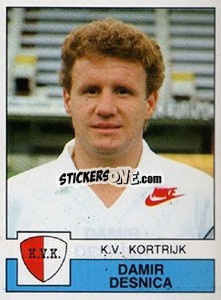 Sticker Damir Desnica - Football Belgium 1987-1988 n. 179 - Panini