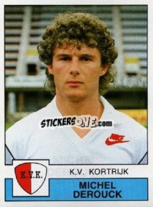 Sticker Michel Derouck - Football Belgium 1987-1988 n. 180 - Panini