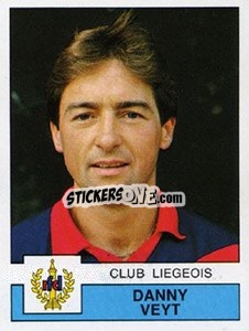 Sticker Danny Veyt - Football Belgium 1987-1988 - Panini