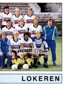 Sticker Equipe/Elftal