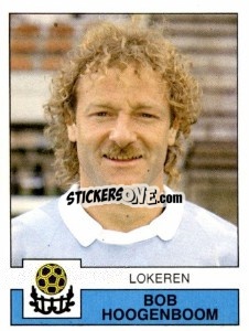 Sticker Bob Hoogenboom - Football Belgium 1987-1988 n. 205 - Panini