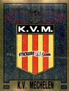 Sticker Armoiries Embleem - Football Belgium 1987-1988 - Panini