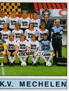 Sticker Equipe/Elftal - Football Belgium 1987-1988 n. 221 - Panini