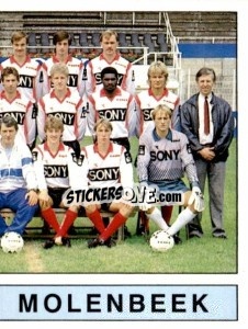 Sticker Equipe/Elftal - Football Belgium 1987-1988 n. 239 - Panini