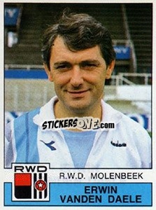 Sticker Erwin vanden Daele - Football Belgium 1987-1988 n. 240 - Panini