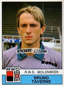 Figurina Bruno Taverne - Football Belgium 1987-1988 n. 241 - Panini