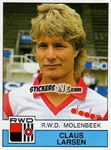 Sticker Claus Larsen - Football Belgium 1987-1988 n. 242 - Panini