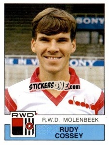 Cromo Rudy Cossey - Football Belgium 1987-1988 n. 245 - Panini