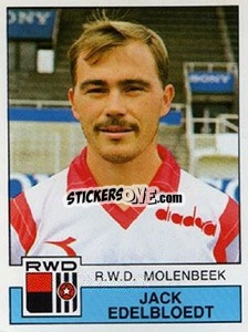 Sticker Jack Edelbloedt - Football Belgium 1987-1988 n. 246 - Panini