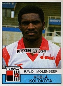 Sticker Kobla Kolokota - Football Belgium 1987-1988 - Panini
