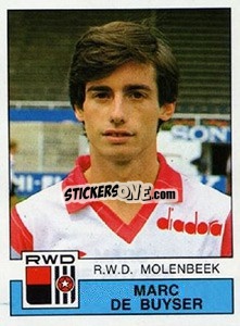 Sticker Marc De Buyser - Football Belgium 1987-1988 - Panini