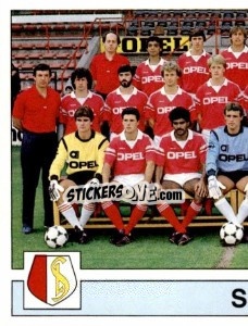 Sticker Equipe/Elftal - Football Belgium 1987-1988 - Panini