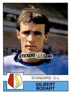 Cromo Gilbert Bodart - Football Belgium 1987-1988 - Panini