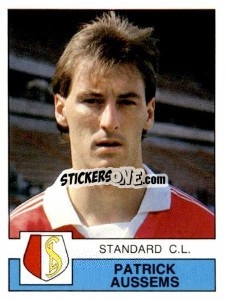 Sticker Patrick Aussems - Football Belgium 1987-1988 - Panini