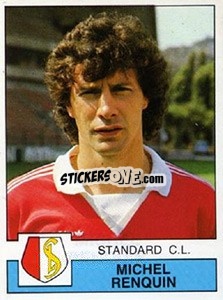 Figurina Michel Renquin - Football Belgium 1987-1988 - Panini