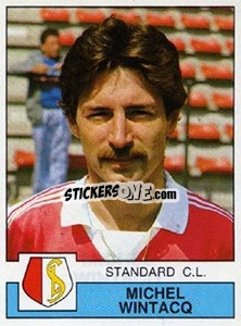 Cromo Michel Wintacq - Football Belgium 1987-1988 - Panini