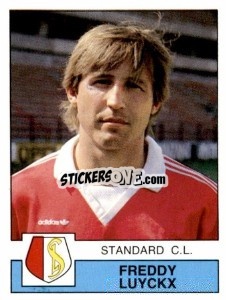 Sticker Freddy Luyckx - Football Belgium 1987-1988 n. 264 - Panini