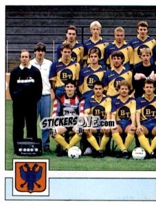 Sticker Equipe/Elftal