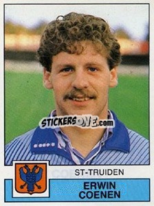 Sticker Erwin Coenen - Football Belgium 1987-1988 n. 281 - Panini