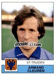 Sticker Armand Cleuren - Football Belgium 1987-1988 n. 289 - Panini