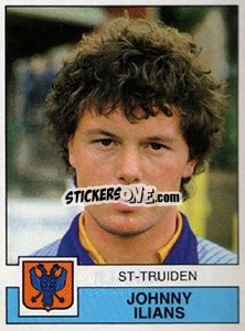 Sticker Johnny Ilians - Football Belgium 1987-1988 n. 290 - Panini