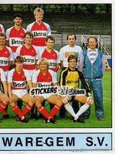 Sticker Equipe/Elftal - Football Belgium 1987-1988 - Panini