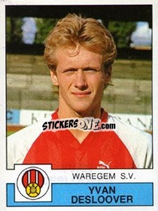Sticker Yvan Desloover - Football Belgium 1987-1988 - Panini