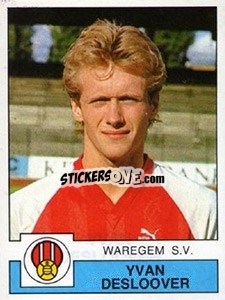 Sticker Yvan Desloover - Football Belgium 1987-1988 n. 298 - Panini
