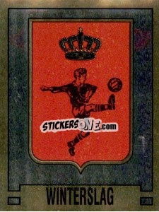 Sticker Armoiries Embleem - Football Belgium 1987-1988 n. 309 - Panini