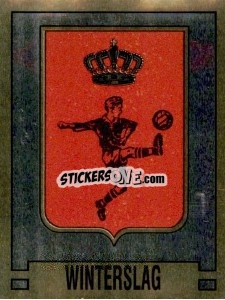 Cromo Armoiries Embleem - Football Belgium 1987-1988 - Panini